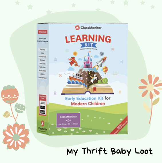 class monitor learning kit or activity kit for kids